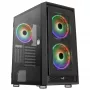 Aerocool GRAPHITEV3 Computergehäuse 3 ARGB 14-cm-Lüfter