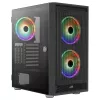Aerocool GRAPHITEV3 Computergehäuse 3 ARGB 14-cm-Lüfter