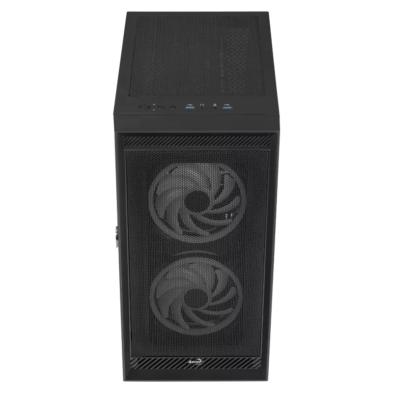 Aerocool GRAPHITEV3 Computergehäuse 3 ARGB 14-cm-Lüfter