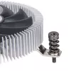 SilverStone SST-NT07-1700 Low-Profile CPU-Luftkühler, 80 mm, 1500–3600 U/min, schwarz