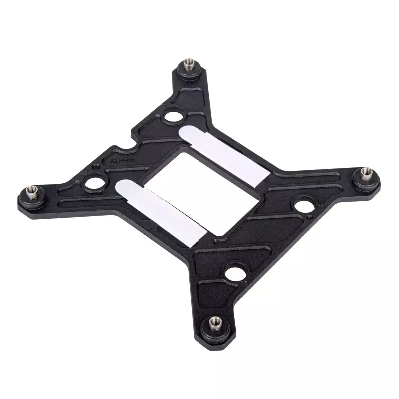 SilverStone SST-NT07-1700 Low-Profile CPU-Luftkühler, 80 mm, 1500–3600 U/min, schwarz