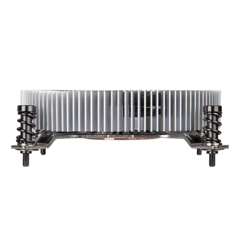 SilverStone SST-NT07-1700 Low-Profile CPU-Luftkühler, 80 mm, 1500–3600 U/min, schwarz