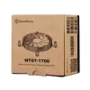 SilverStone SST-NT07-1700 Low-Profile CPU-Luftkühler, 80 mm, 1500–3600 U/min, schwarz