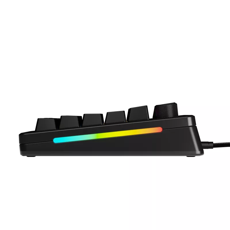 Glorious Gaming GMMK 3 PRO 75% Prebuilt Wired Schwarz - US, Kabelgebunden, USB, Mechanisch, QWERTY, RGB LED, Schwarz