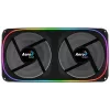 Aerocool ASTRO24 Dual Fan PC 12cm ARGB LED Antivibration Support Schwarz