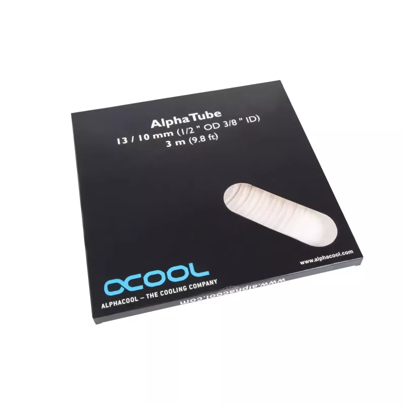 Alphacool AlphaTube HF 17495 Schlauch 13/10 mm (3/8″ ID), 3 m, ultraklar