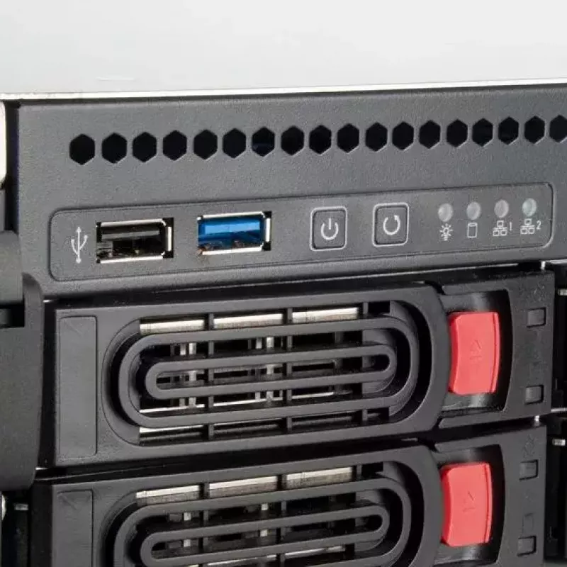 SilverStone SST-RM43-320-RS 4U Rackmount-Servergehäuse, E-ATX / SSI EEB, 20x 3,5″ SATA/SAS Hot-Swap, schwarz