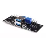 Alphacool ES Front-I/O-Panel mit USB 3.0 und Kabelsatz für Servergehäuse (25057)