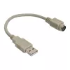 USB-Adapterkabel USB Typ A Stecker / PS/2 Buchse InLine 33102