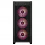 ASUS TUF Gaming GT302 ARGB 90DC00I0-B19000 Midi-Tower PC-Gehäuse, E-ATX, gehärtetes Glas, 4x 120-mm-ARGB-Lüfter, schwarz