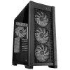 ASUS TUF Gaming GT302 ARGB 90DC00I0-B19000 Midi-Tower PC-Gehäuse, E-ATX, gehärtetes Glas, 4x 120-mm-ARGB-Lüfter, schwarz