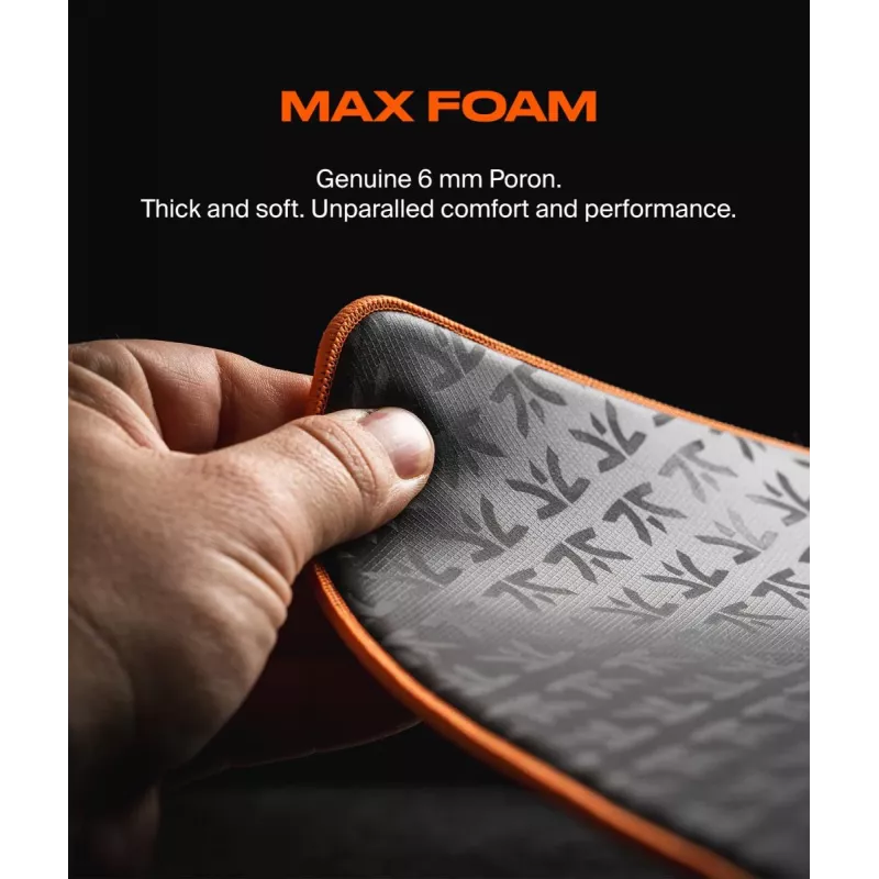 FNATIC Mauspad - Dash V2 Max L - Sonnenuntergangsorange