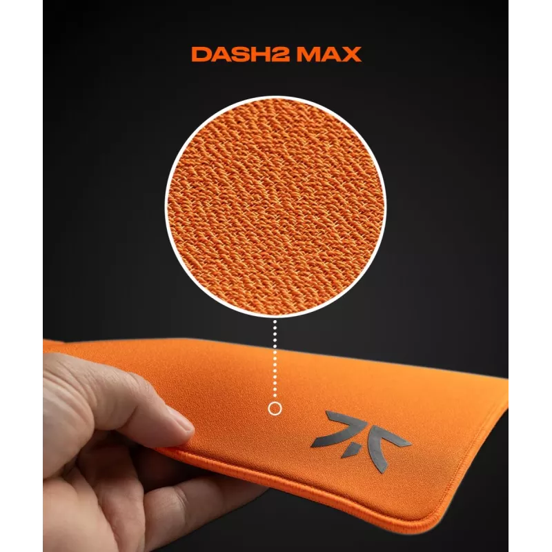 FNATIC Mauspad - Dash V2 Max L - Sonnenuntergangsorange