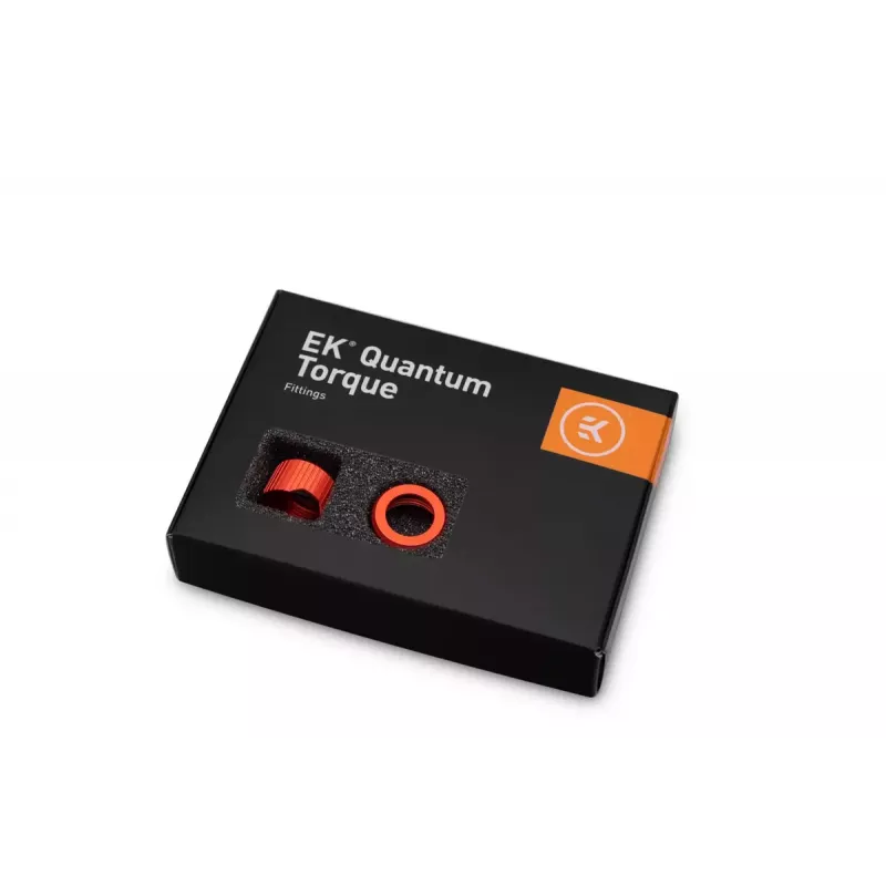 Kompressionsring EK Water Blocks Aluminium Rot 6 Stück