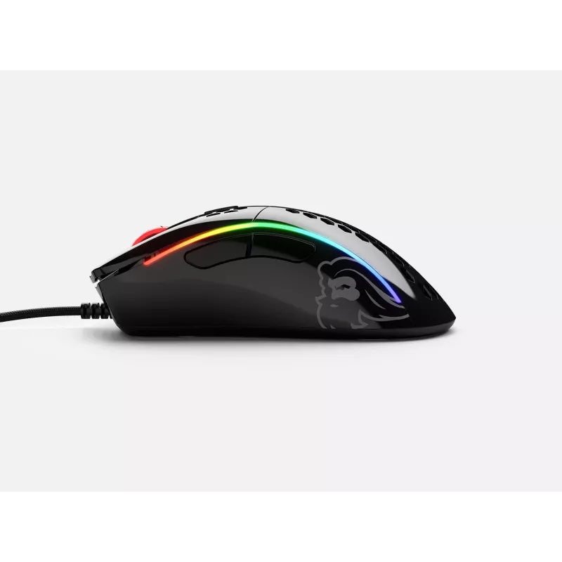 Glorious Gaming Model D- Maus für Rechtshänder, USB Type-A, optisch, 12000 DPI