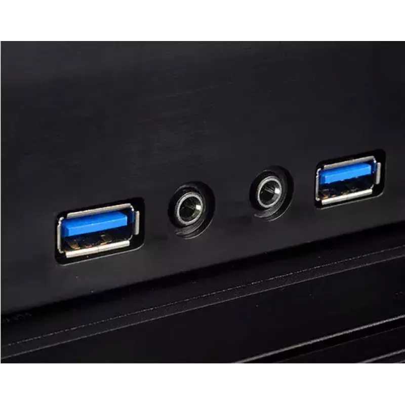PC-Gehäuse Silverstone ML04 HTPC Schwarz