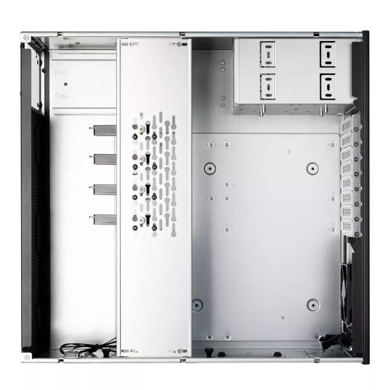 Server-Rack Silverstone RM46-502-I Schwarz ATX 1x80mm-Lüfter