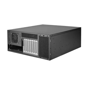 Server-Rack Silverstone RM46-502-I Schwarz ATX 1x80mm-Lüfter