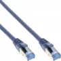 InLine Patch Kabel S/FTP PiMF Cat.6A halogen free 500MHz blue 1.5m