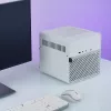 Jonsbo N2 Mini-ITX NAS-Gehäuse, Würfel, Aluminium/Stahl, weiß