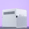 Jonsbo N2 Mini-ITX NAS-Gehäuse, Würfel, Aluminium/Stahl, weiß