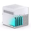 Jonsbo N2 Mini-ITX NAS-Gehäuse, Würfel, Aluminium/Stahl, weiß