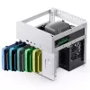 Jonsbo N2 Mini-ITX NAS-Gehäuse, Würfel, Aluminium/Stahl, weiß