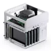 Jonsbo N2 Mini-ITX NAS-Gehäuse, Würfel, Aluminium/Stahl, weiß