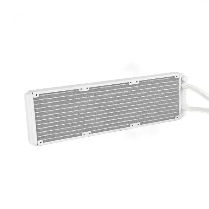 SilverStone SST-PF360W-ARGB-V2 Permafrost PF360-ARGB V2 AiO-Wasserkühlung, 360 mm, inkl. RGB-Controller, weiß