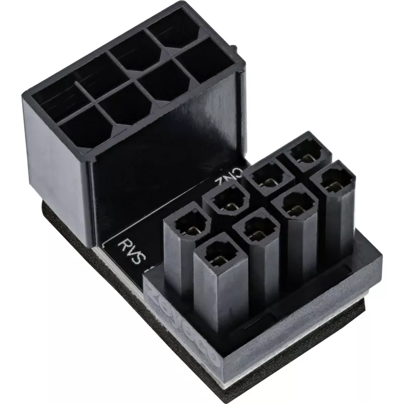 InLine Interner Stromadapter, 180° ATX 8-Pin Stecker/Buchse (Reverse)