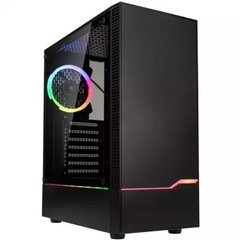 PC-Gehäuse Kolink Inspire K9 ARGB Midi Tower Schwarz