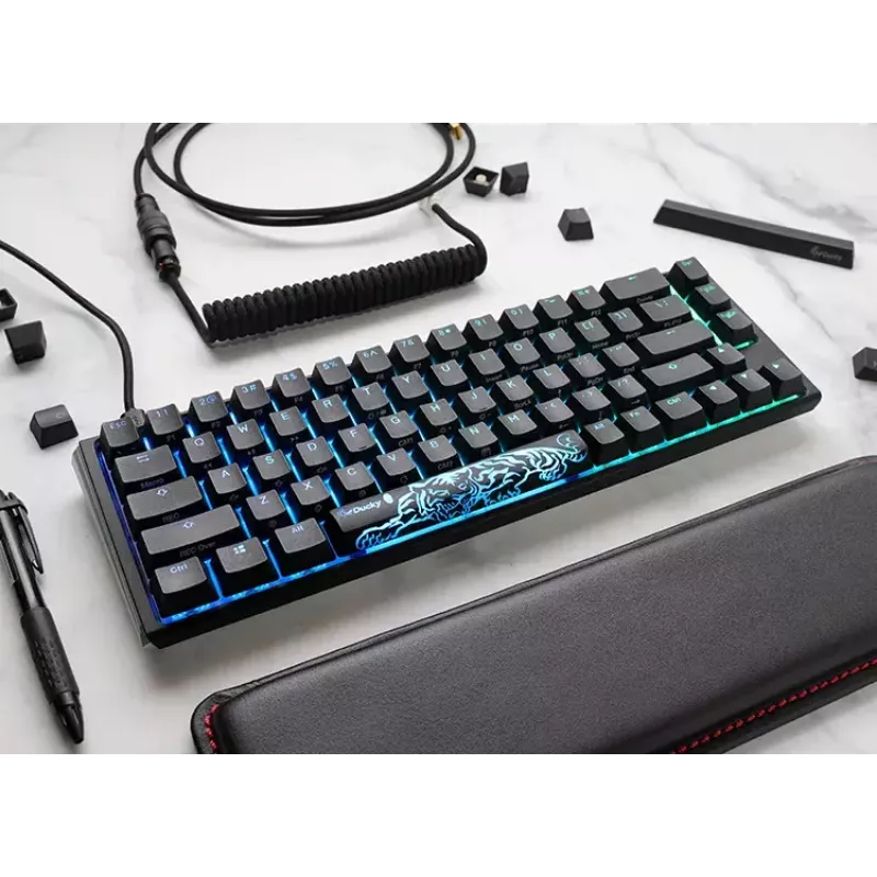 Ducky One 3 Classic SF Tastatur Gaming USB US English Schwarz Weiß