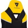 Universal Gaming-Stuhl ThunderX3 TC5 Air Tech Gepolsterter Sitz Schwarz Gelb