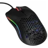 Glorious Gaming Glorious Model O- Maus Regular (Schwarz), Rechtshänder, Optisch, USB Typ-A, 3200 DPI, Schwarz