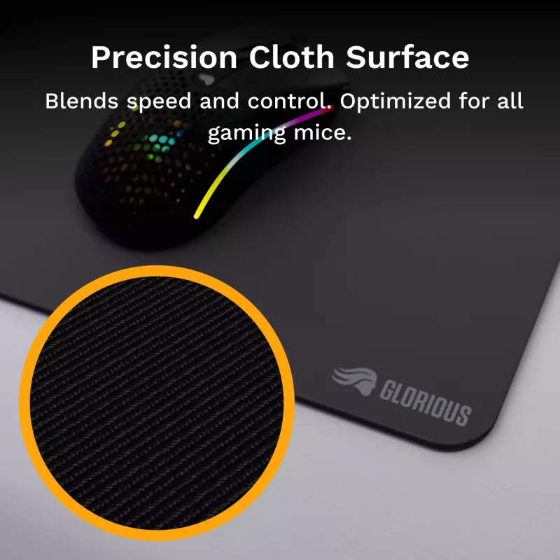 Mauspad Glorious Gaming Glorious Maus Pad 2 XL Edgeless Schwarz
