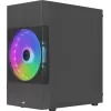 Aerocool Atomic Lite Mini Tower Schwarz