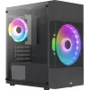 Aerocool Atomic Lite Mini Tower Schwarz