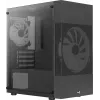 Aerocool Atomic Lite Mini Tower Schwarz