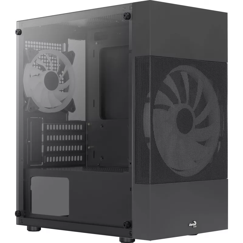 Aerocool Atomic Lite Mini Tower Schwarz