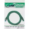 InLine Patchkabel S/FTP PiMF Cat.6A halogenfrei 500MHz grün 0,5m