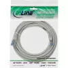 InLine Patchkabel S/FTP PiMF Cat.6A halogenfrei 500MHz grau 10m