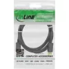 InLine DisplayPort-Kabel, schwarz, vergoldet, 2 m