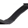 SilverStone SST-PP07-BTSB 4-Pol-Molex auf 4x SATA Verlängerung, 300 mm, schwarz