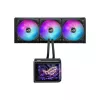 All-in-One-Flüssigkeitskühler ASUS ROG Ryuo IV SLC 360 ARGB – 120-mm-Lüfter, 360-mm-Radiator, schwarz