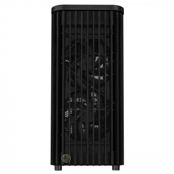 PC-Gehäuse ASUS 90DC00M0-B39040, ATX-Unterstützung, Schwarz, Front 2×160mm Lüfter, Rückseite 1×120mm, 2×3,5-Zoll- + 2×2,5-Zoll-Schächte, 2×USB 3.2 GEN1