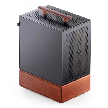 PC-Gehäuse Jonsbo T7 Midi-Tower mATX Tempered Glass schwarz