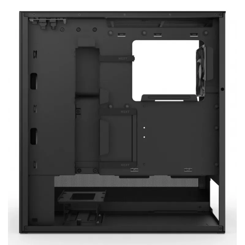 NZXT H5 Flow RGB (2024) Midi-Tower-PC-Gehäuse, Schwarz