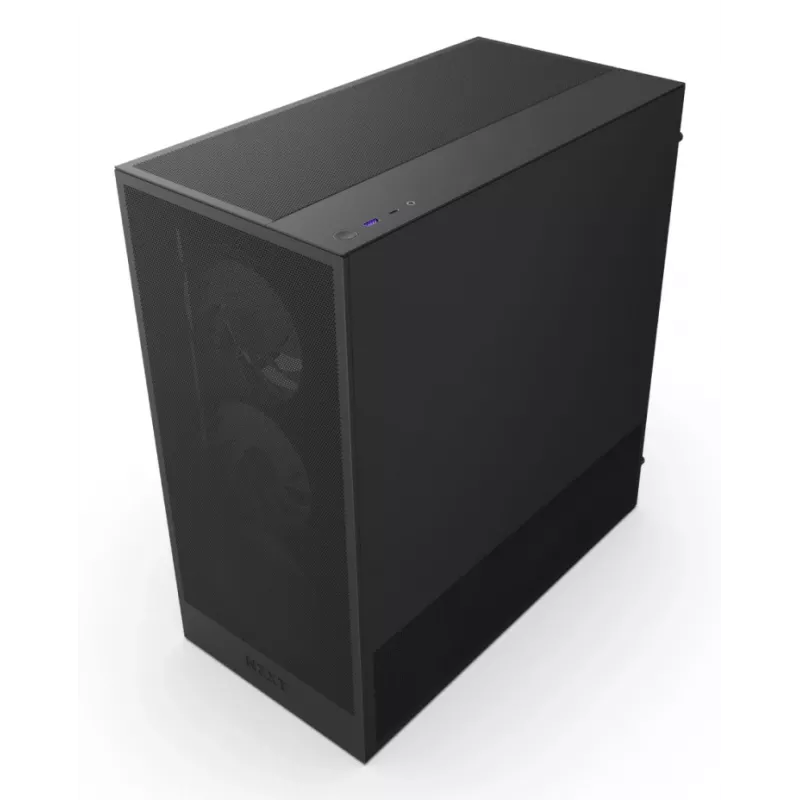 NZXT H5 Flow RGB (2024) Midi-Tower-PC-Gehäuse, Schwarz