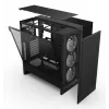 NZXT H5 Flow RGB (2024) Midi-Tower-PC-Gehäuse, Schwarz