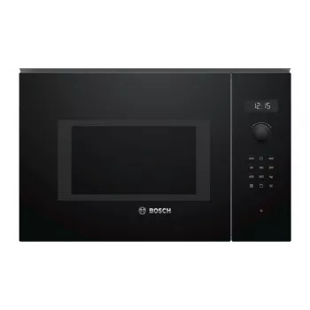 Bosch Serie 6 BEL554MB0 Mikrowelle Schwarz, Edelstahl Kombi-Mikrowelle Einbau 25 L 900 W